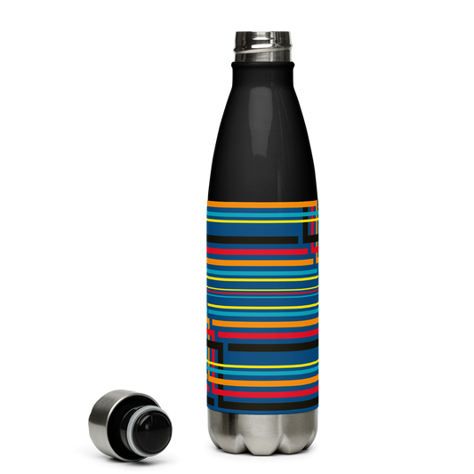 Bright Lines Stainless Water Bottle