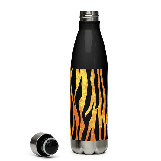 Tiger Stripe Stainless Water Bottle