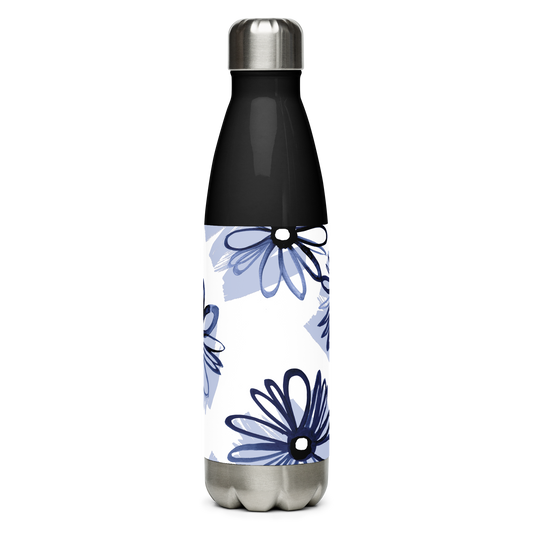 Thinking Blue Stainless Water Bottle