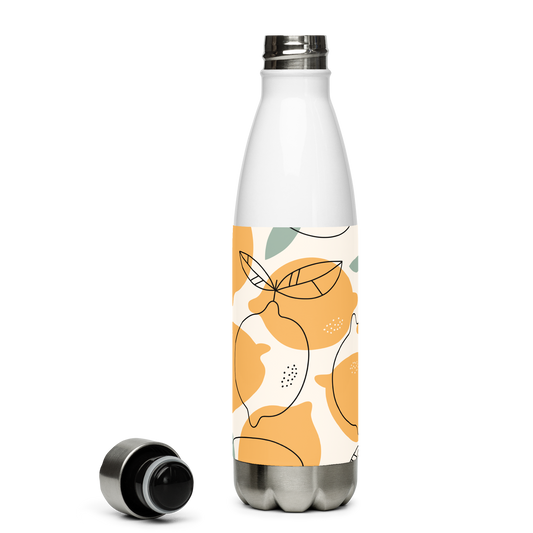 Lemon Shakeup Stainless Water Bottle