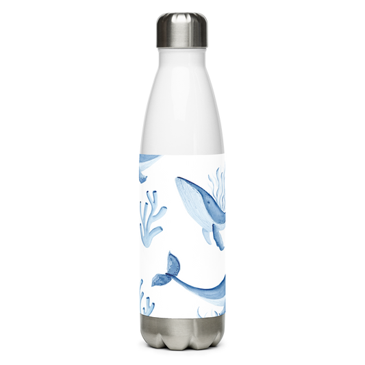 Oh Whale Stainless Water Bottle